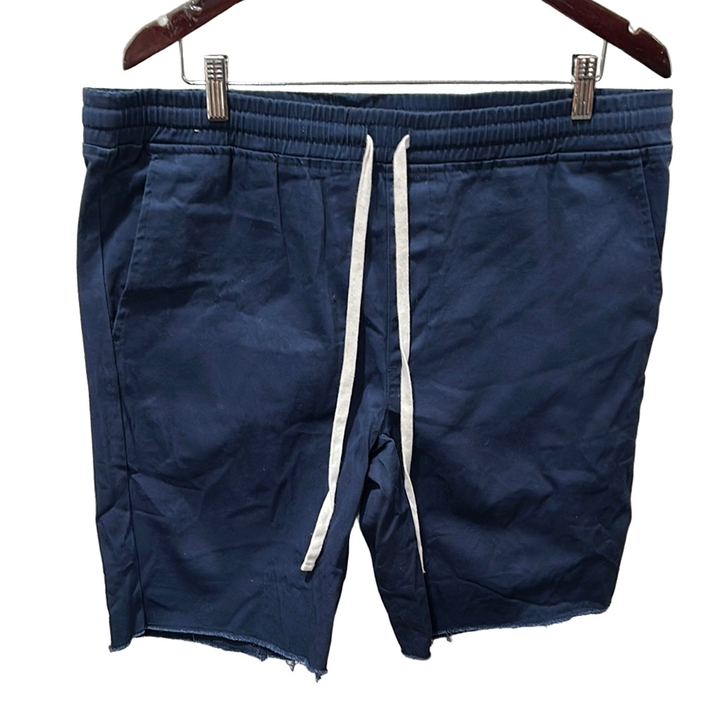 ELWOOD Blue Athletic Shorts with Drawstring Waist & Relaxed Fit size XXL GUC